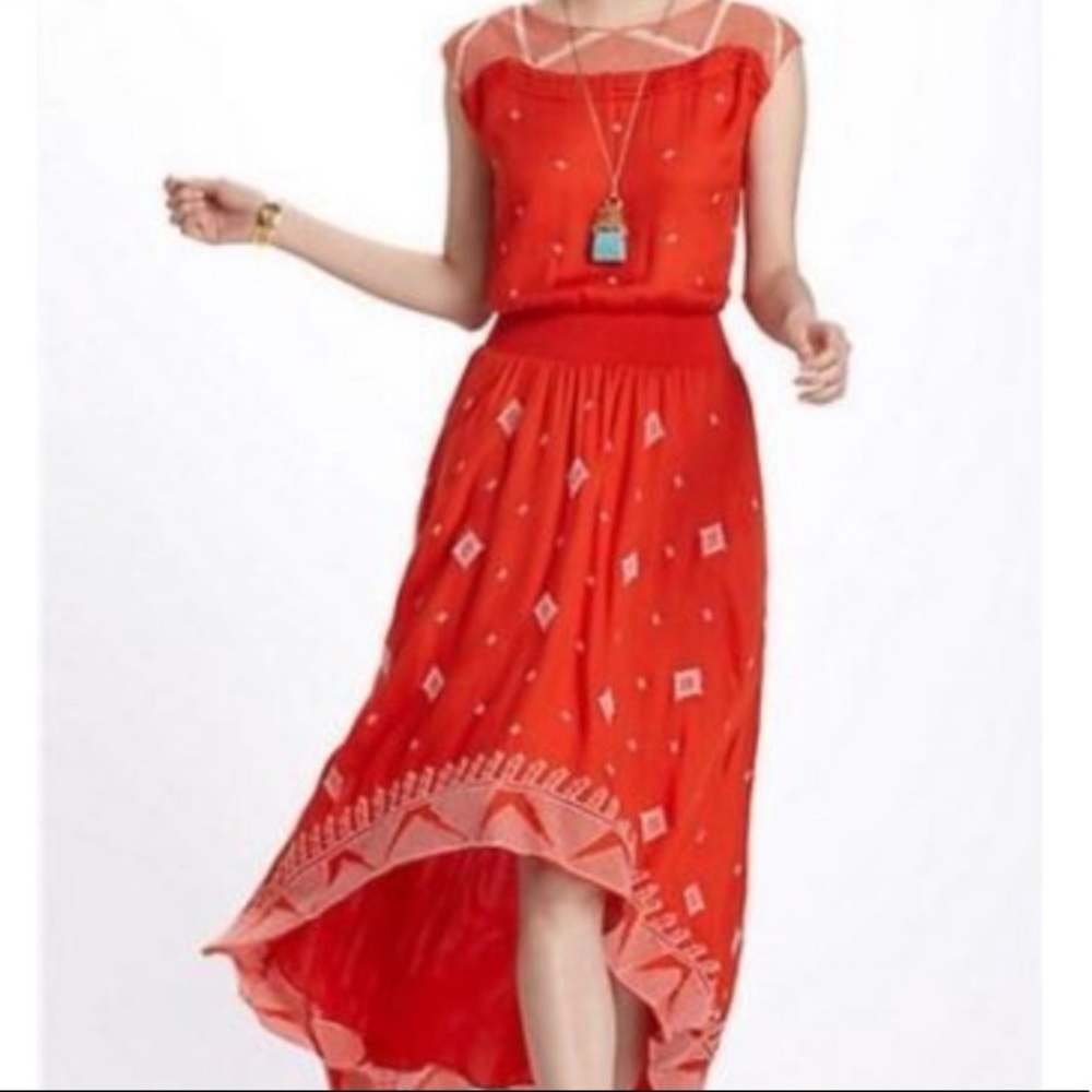 Anthropologie Floreat Embroidered “Nanette” Dress!